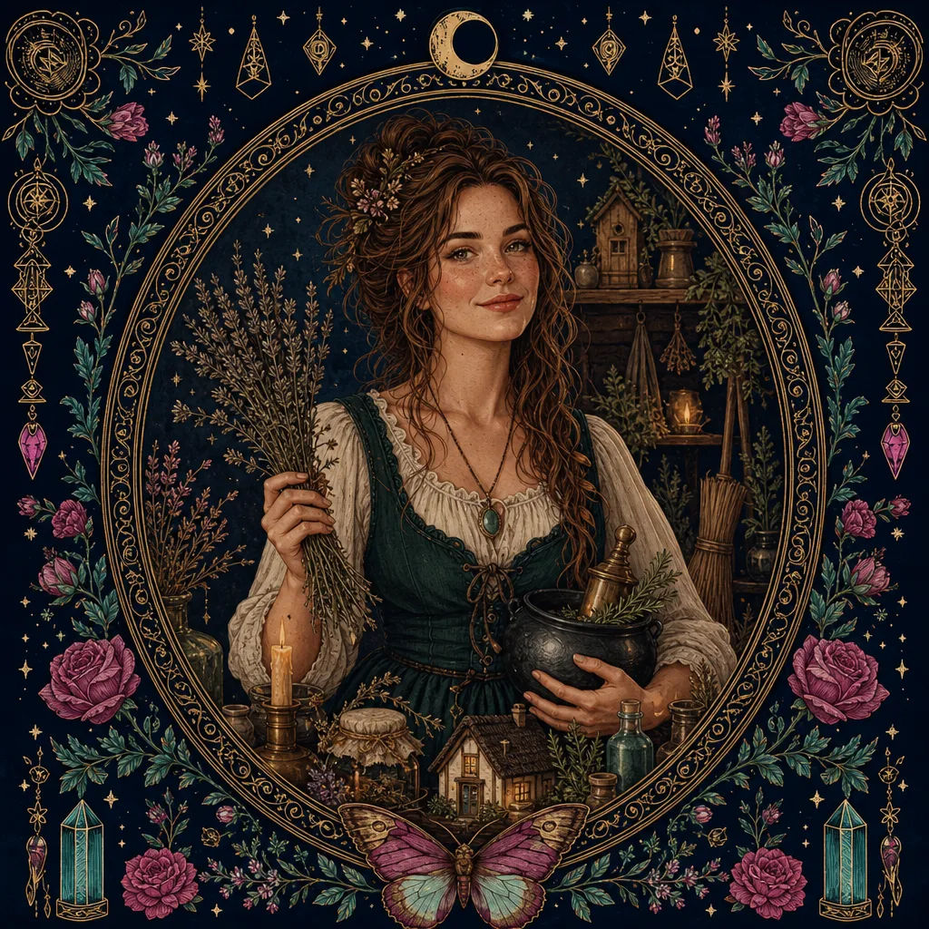 Portrait of the Cottage Witch
