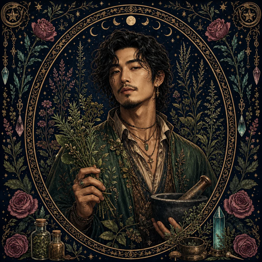 Portrait of the Green Witch