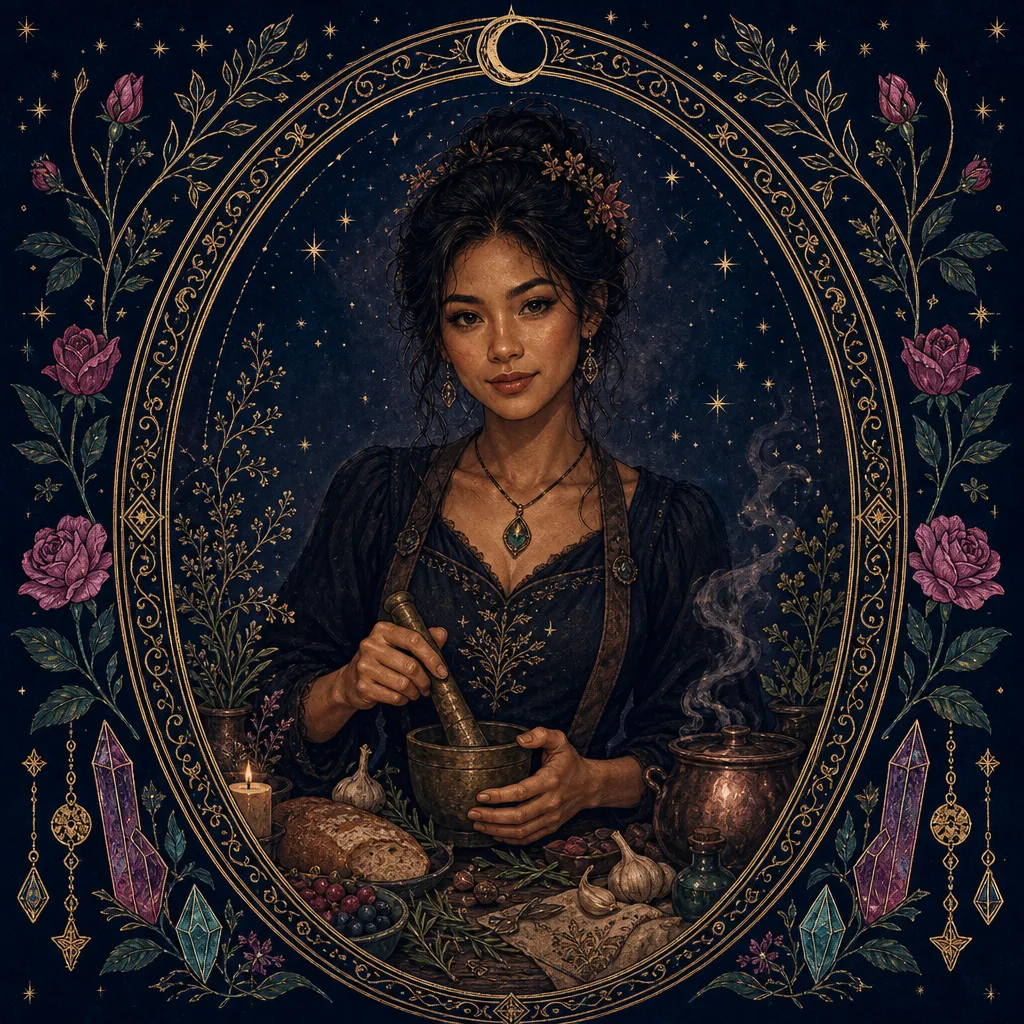 Portrait of the Kitchen Witch