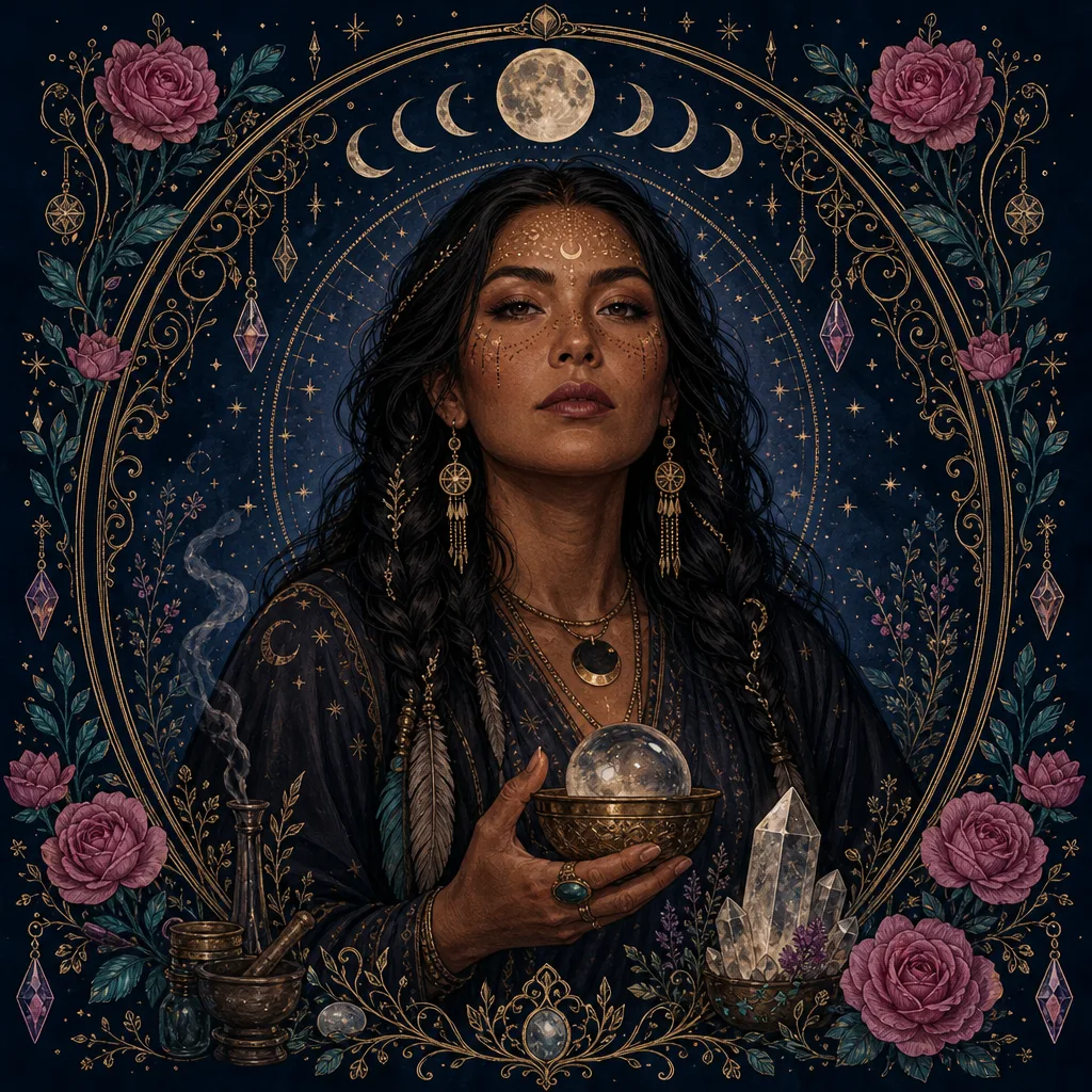 Portrait of the Lunar Witch
