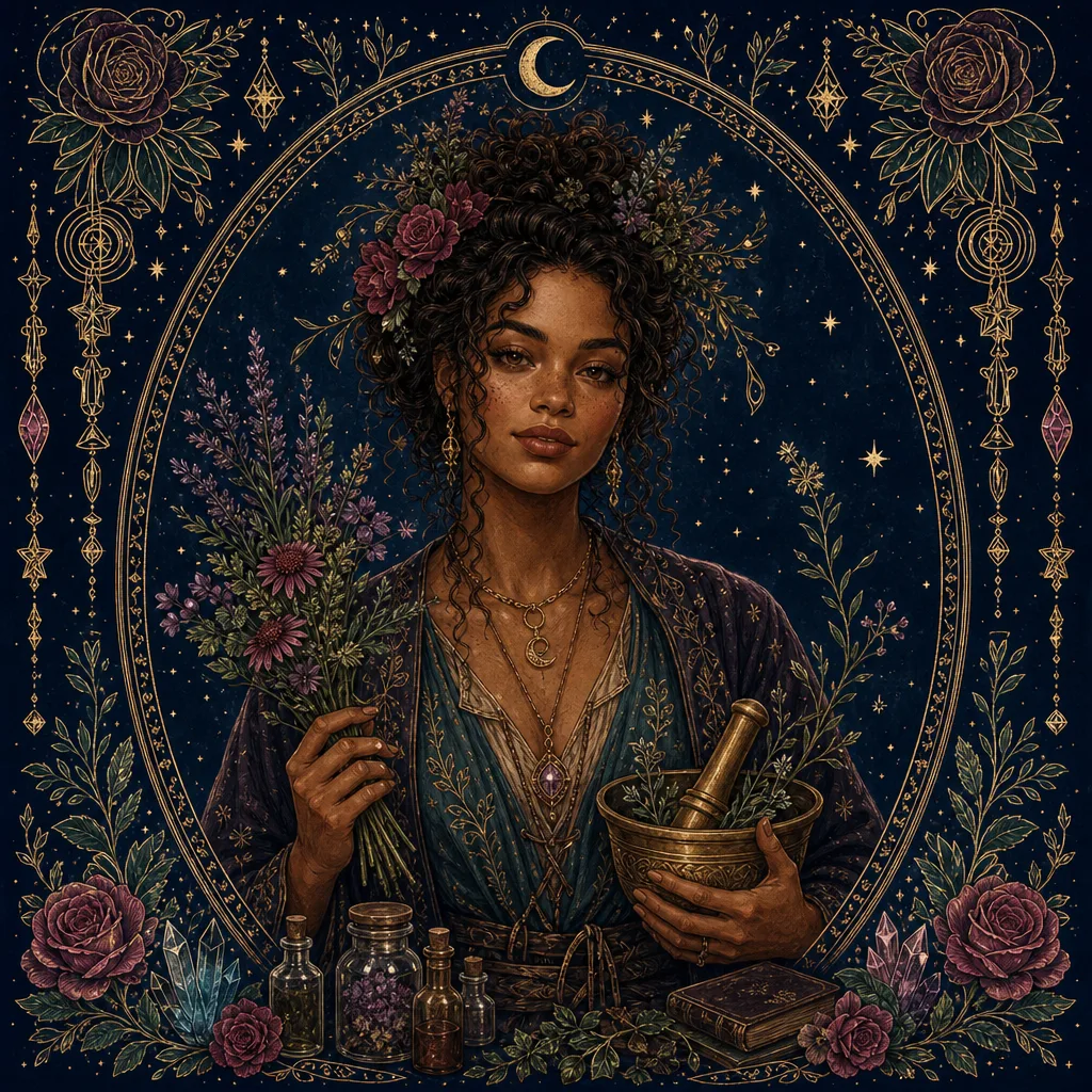 Portrait of the Magickal Herbalist
