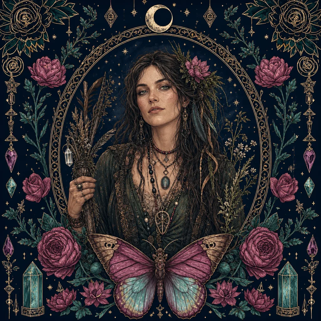 Portrait of the Swamp Witch